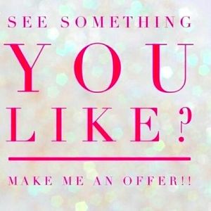 Offers accepted anytime!